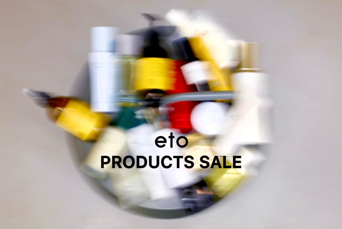 eto PRODUCTS SUMMER SALE